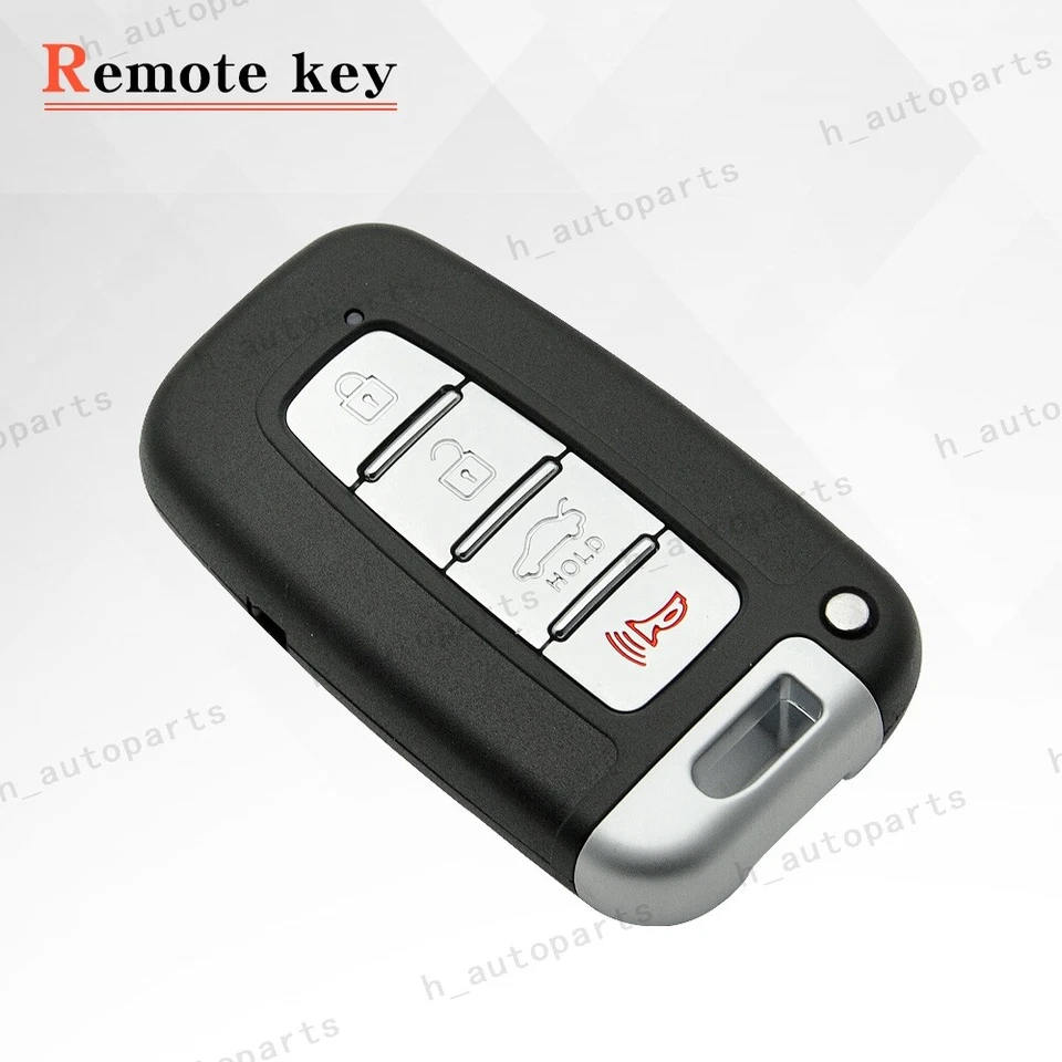 Para 2011 2012 2013 2014 Hyundai Sonata entrada sem chave controle remoto inteligente chaveiro de carro - Imagem 3 de 4