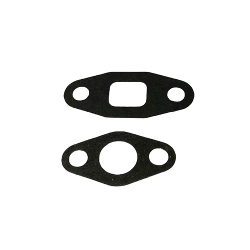 2 Pieces Turbo Oil Drain Return Feed Flange Gasket For T3 T4