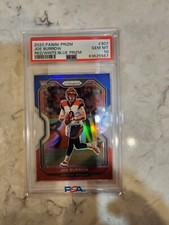 2020 Panini Prizm Joe Burrow Red White & Blue Prizm PSA: Gem Mint 10 #307 PSA 10