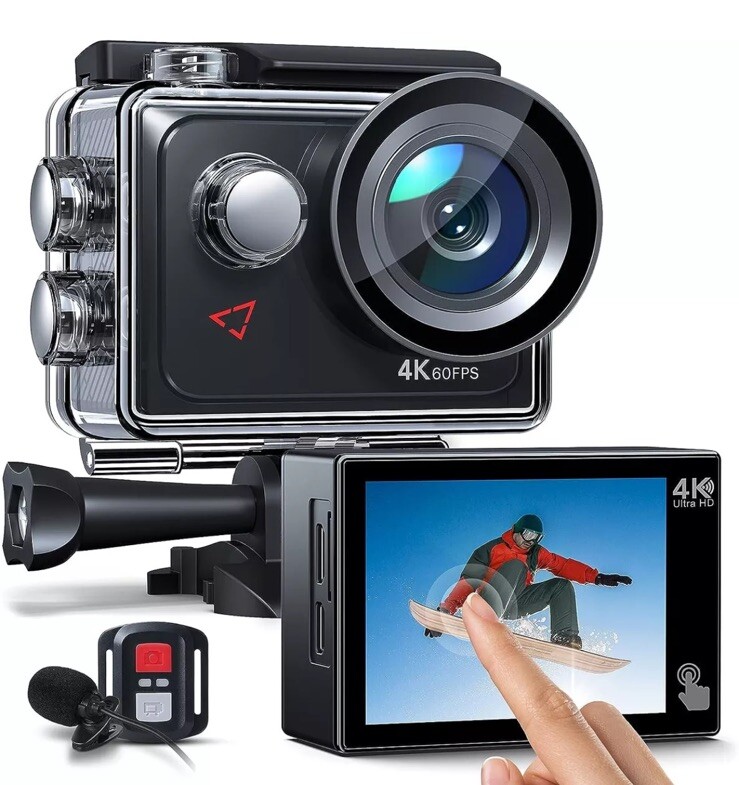 Victure AC940 4K 60FPS Action Camera 20MP Waterproof Case | eBay