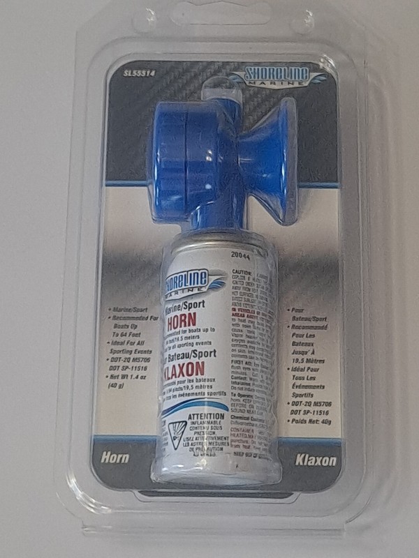 Shoreline Marine Sport Horn SL55514 1.4oz  Sporting Events/ 64' Boats Klaxon NEW