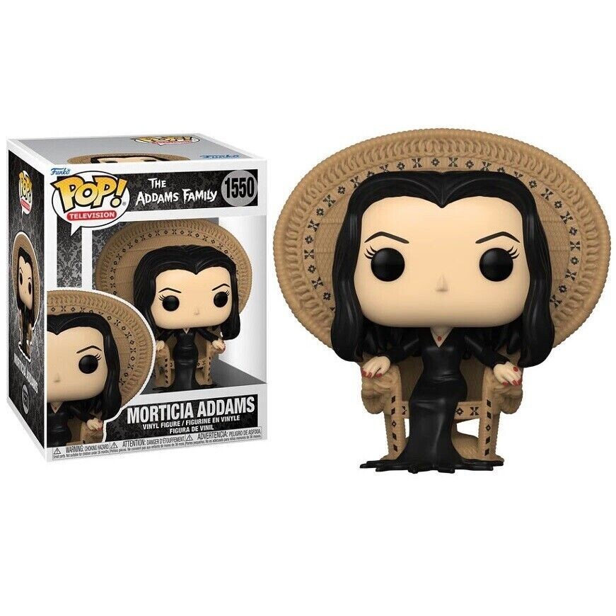 Morticia in Chair figurine Pop Addams Family pour sublimer votre étagère geek