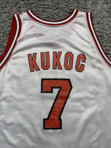 Vintage Champion Trikot Toni Kukoc Chicago Bulls NBA AUTHENTIC Größe 48 - Bild 6 von 9