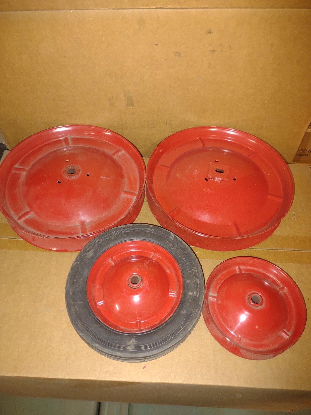 Vintage Eska Pedal Tractor Star Wheels Dubuque Iowa Farmall eBay