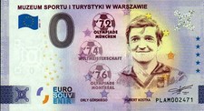 Null Euro Schein- 0 Euro Schein - Polen - Muzeum Sportu - Hubert Kostka 2022-17