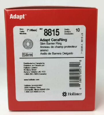 10 Adapt 8815 CeraRing Slim Barrier Ring 2'' Exp 2028-2030 USA