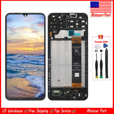 For Samsung Galaxy A13 SM-A137F/DS A137F LCD Display Screen Digitizer Frame