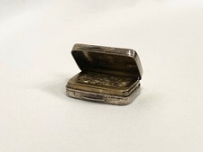 Antique 1806 Sterling Silver Vinaigrette William Pugh Birmingham England&nbsp;