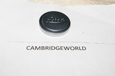 LEICA CHROME 39mm SLIP on LENS CAP OLD STOCK GENUINE ORIGINAL LEICA BRAND