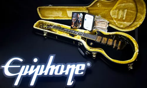 Epiphone Joe Bonamassa Signature "Black Beauty" Les Paul Custom 2020 Black