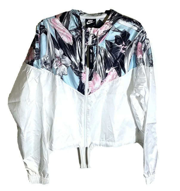 Nike Womens Windbreaker 1X Flower Print 