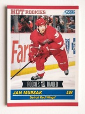 JAN MURSAK 2010-11 Panini Score Hot Rookies #622 Detroit Red Wings