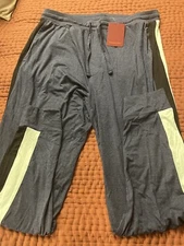 Tommy John Women’s ~ Double Stripe Joggers ~ DRESS BLUES ~ MEDIUM ~ NWT!