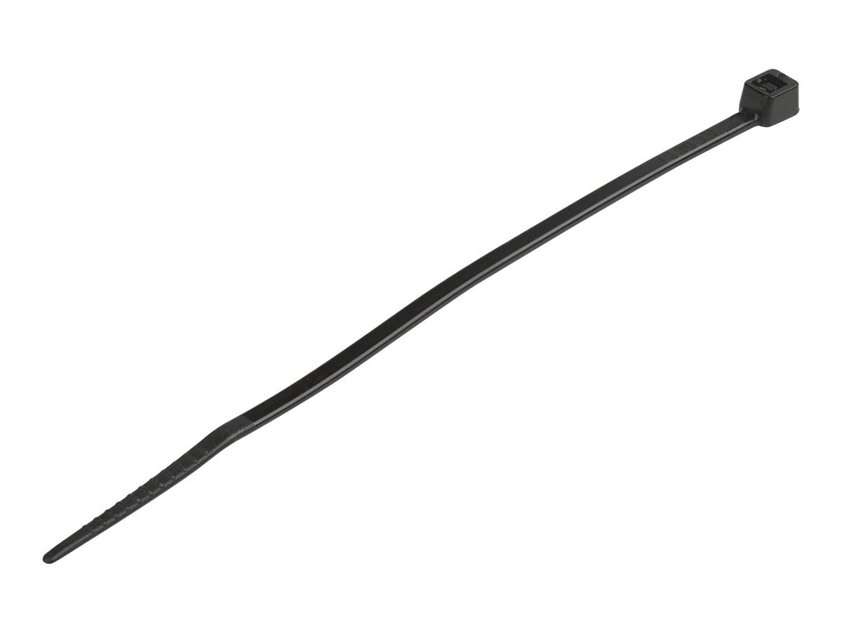StarTech.com 10cm(4") Cable Ties, 2mm(1/16") wide, 22mm(7/8") Bundle CBMZT4BK