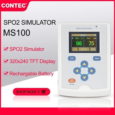 CONTEC SpO2 Simulator,Oxygen Saturation Simulation For Pulse Rate Test Monitor