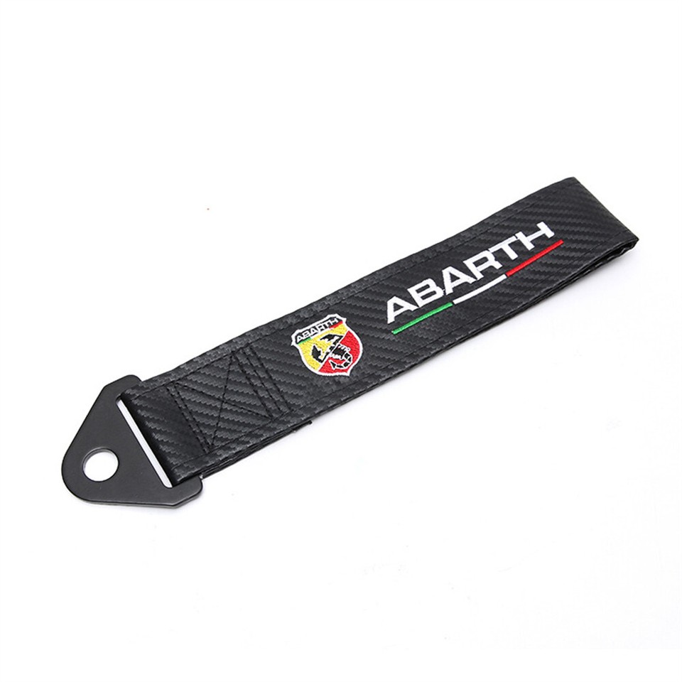 CN Motto Racing Tow Strap – Universal Front/Rear Hook With Screws & Tie Tools