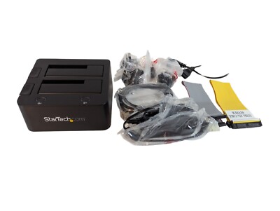 StarTech External Universal Docking Station-2.5''/3.5'' SATA and IDE Hard Drives