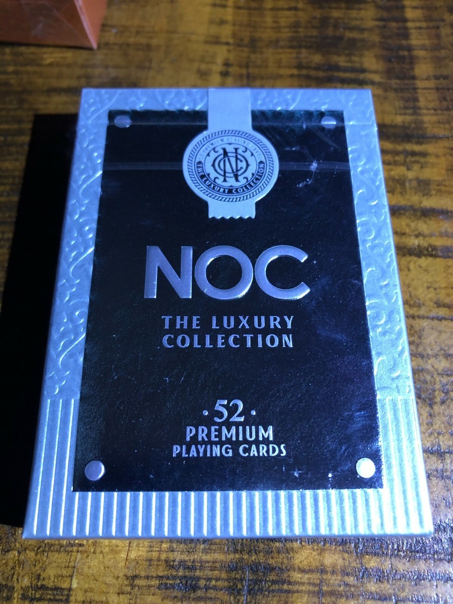 NOC Playing Cards THE LUXURY COLLECTION Gold Silver Bronze