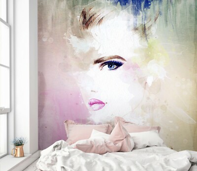 3D Bedroom Art Woman 39274NA Wallpaper Wall Murals Removable Wallpaper Fay