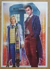 Doctor Who Thirteenth & Fourteenth Doctors A3 Poster Drawn By Jason Fletcher