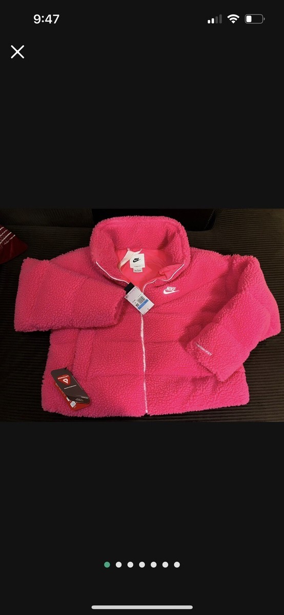 nike womens pink jacket