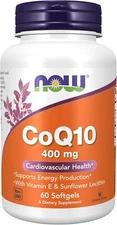 Now Foods CoQ10 400mg 60 Softgel