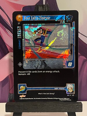 Dragon Ball GT TCG Blue Lofty Finesse 37 Baby Saga Unlimited Alt Foil!