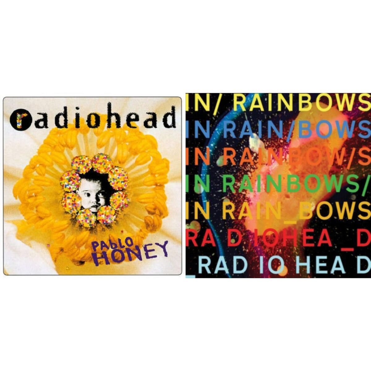Radiohead - Pablo Honey (180G) & In Rainbows (180G) [New LP Radiohead - Pablo Honey (180G) & In Rainbows (180G) [New LP