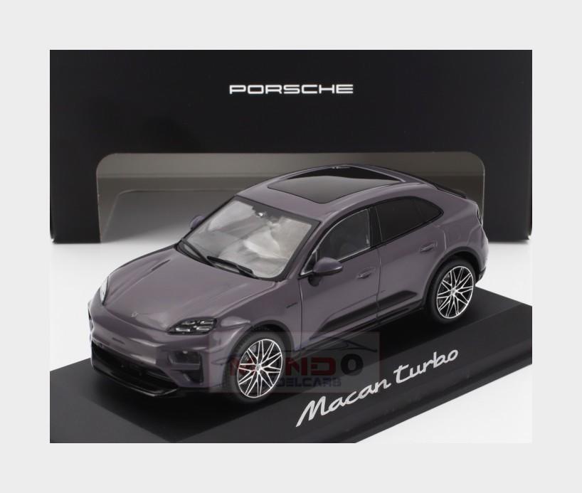 1/43 Porsche Macan turbo ミニカー チョークグレー 1/43 Minichamps