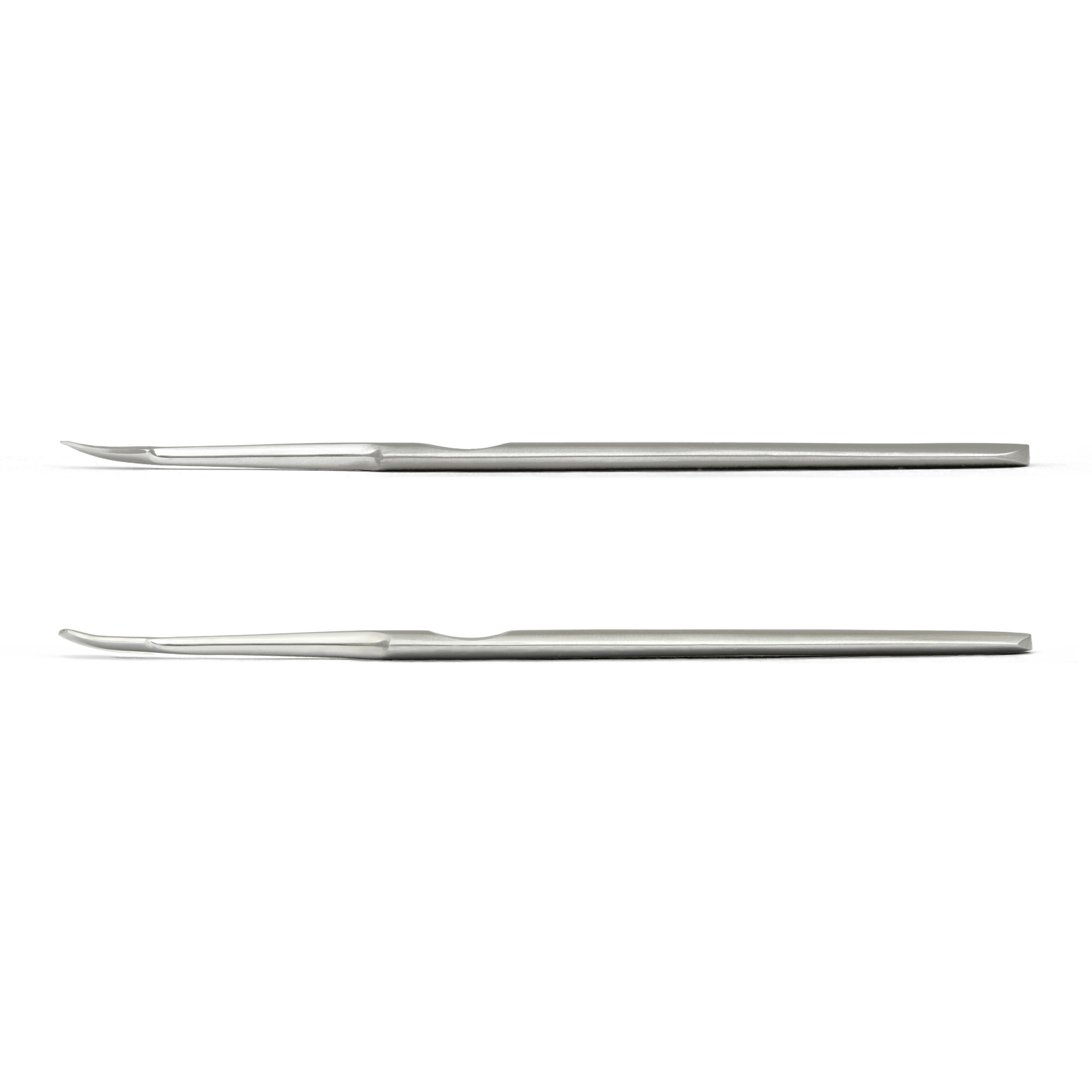 Mont Bleu Nagelknipser Set – 2 Gebogene Nagelknipser Aus Edelstahl, Ergonomisch & Extra Scharf