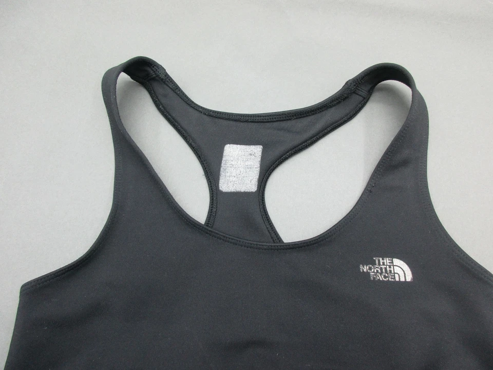 Sujetador deportivo The North Face talla M negro VaporWick inalámbrico sin relleno 2B Foto 2 de 4