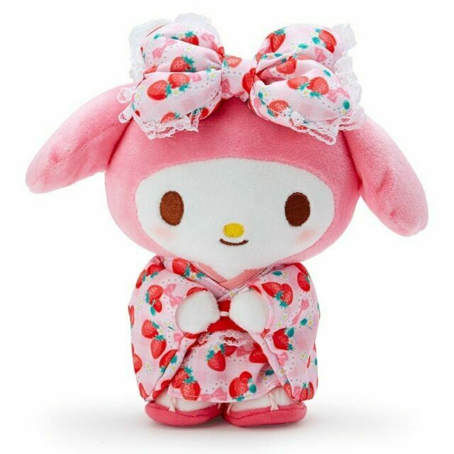 my melody strawberry plush
