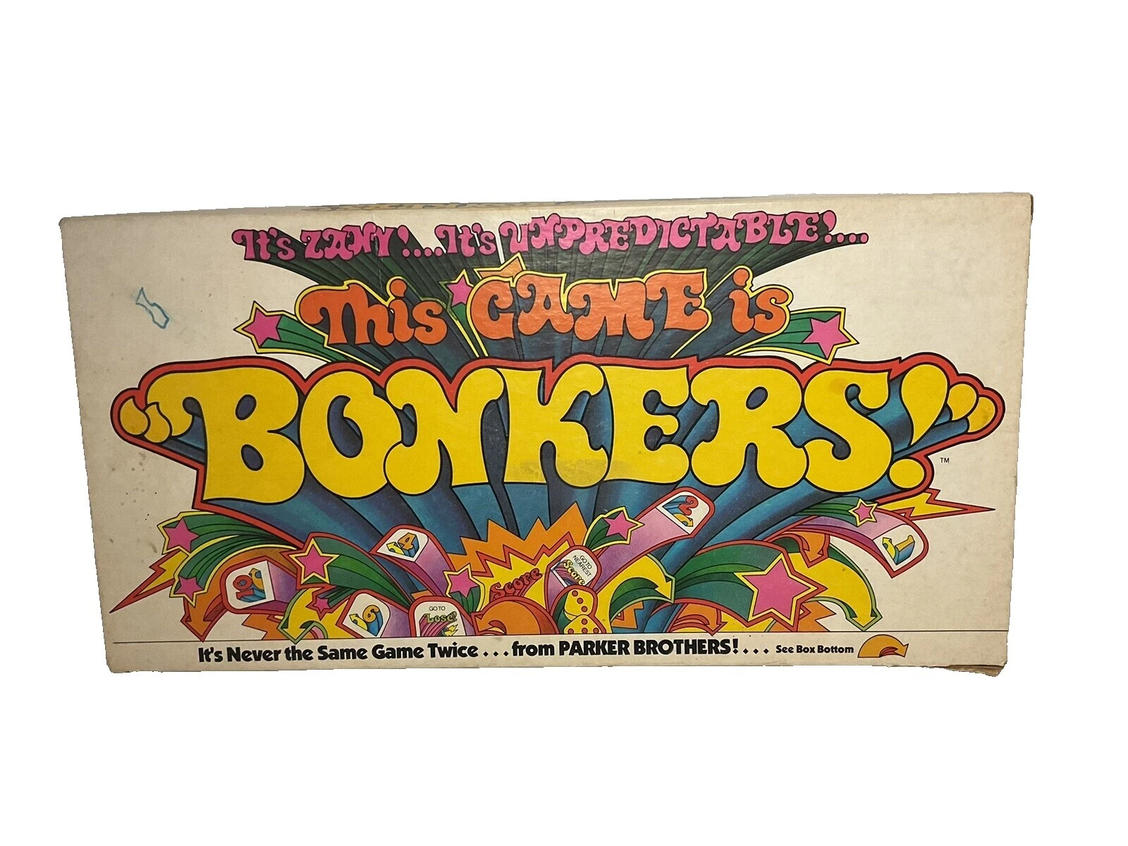 Parker Brothers Board 1978 Contemporary Manufacture Board & Traditional Games