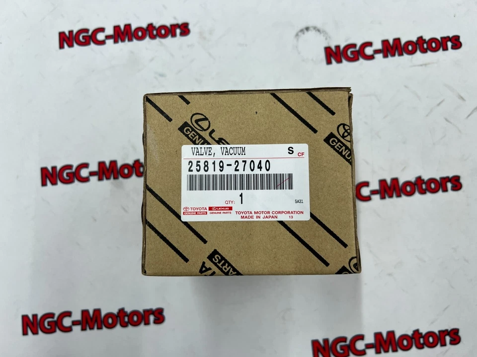 TOYOTA ПОДЛИННЫЙ КЛАПАН В СБОРЕ ВАКУУМНЫЙ РЕГУЛЯТОР RAV4 1CDFTV 25819-27040 OEM новый - Изображение 2 из 4