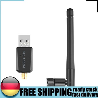Wireless Adapter 100M Long Range Adapter Dongle 3Mbps Bluetooth-kompatibel 5,3
