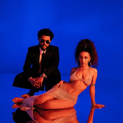 559069 The Weeknd & Doja Cat Live Photo HD Cover Art 24x18 WALL PRINT POSTER