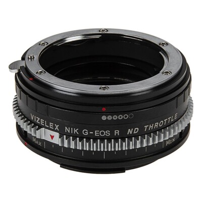 Fotodiox VizelexND Adapter NikonF G-Type D/SLRLinse für CanonRF (EOS-R)Body