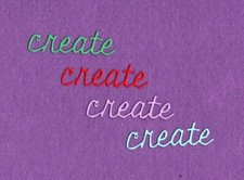 CREATE die cuts scrapbook cards