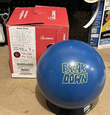 900 Global Break Down 15 LB NIB Bowling Ball Rare 
