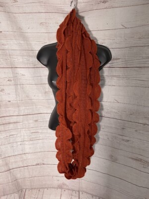Anna & Ava Women's Infinity Scarf Dark Orange