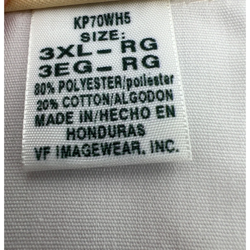 Red Kap Lab Coat Unisex White 80/20 KP70WH5 Size 3XL Never Worn - Image 3 of 4