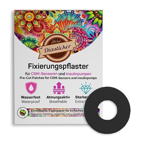 Freestyle Libre 3 Fixation Adhésive - Différentes Couleurs | Diasticker® - Picture 2 of 10