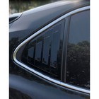 1 Pair Car Exterior Rear Side Window Shutters Louvers Covers for Camry 2018-2021