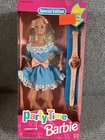 Barbie Party Time Fashion Doll Special Edition With Real Watch Vtg Mattel #12243
