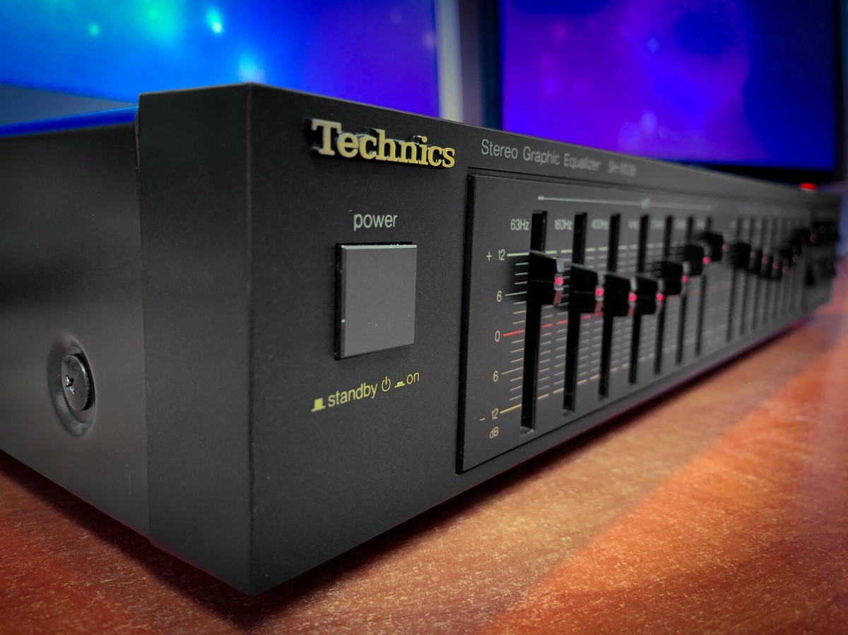Technics SH-8038 🌈RaRe🌈 Open Boxed Vintage Stereo Graphic