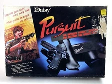 Daisy Pursuit Infrared Shooting Game Toy Laser Tag Gun CIB Complete In Box 80s