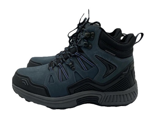 Orthofeet Dakota Waterproof Women’s 8.5 2E (X-Wide) Blue Hiking Boots - Picture 4 of 11