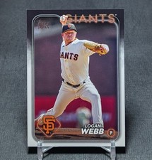 Logan Webb 2024 Topps Japan Edition Baseball Card #157 San Francisco Giants
