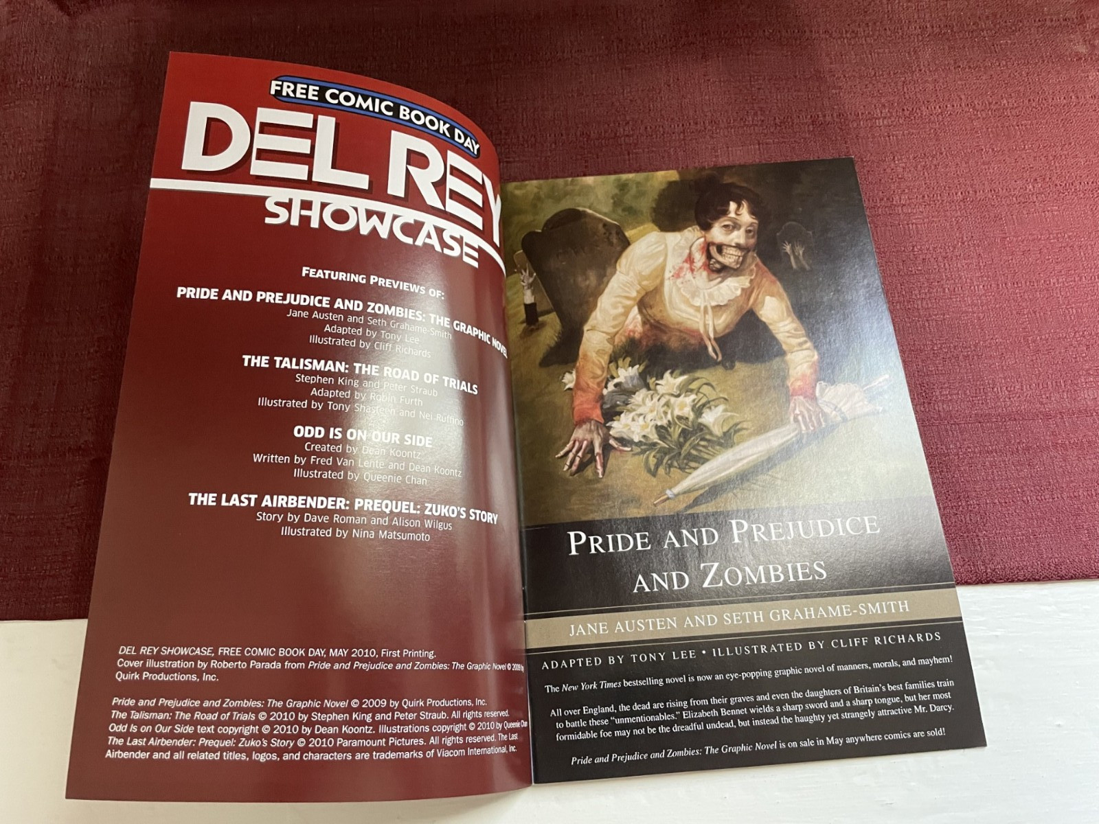 Del Rey Showcase Free Comic Book Day 2010 Del Rey FCBD