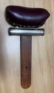 Original Koken Oak CONGRESS BARBER CHAIR HEADREST ~ Antique Part / Replacement